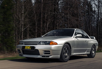 Mit Teilegutachten ist das ST XTA plus 3 Gewindefahrwerk ab sofort für den Nissan Skyline GT-R (R32) erhältlich.